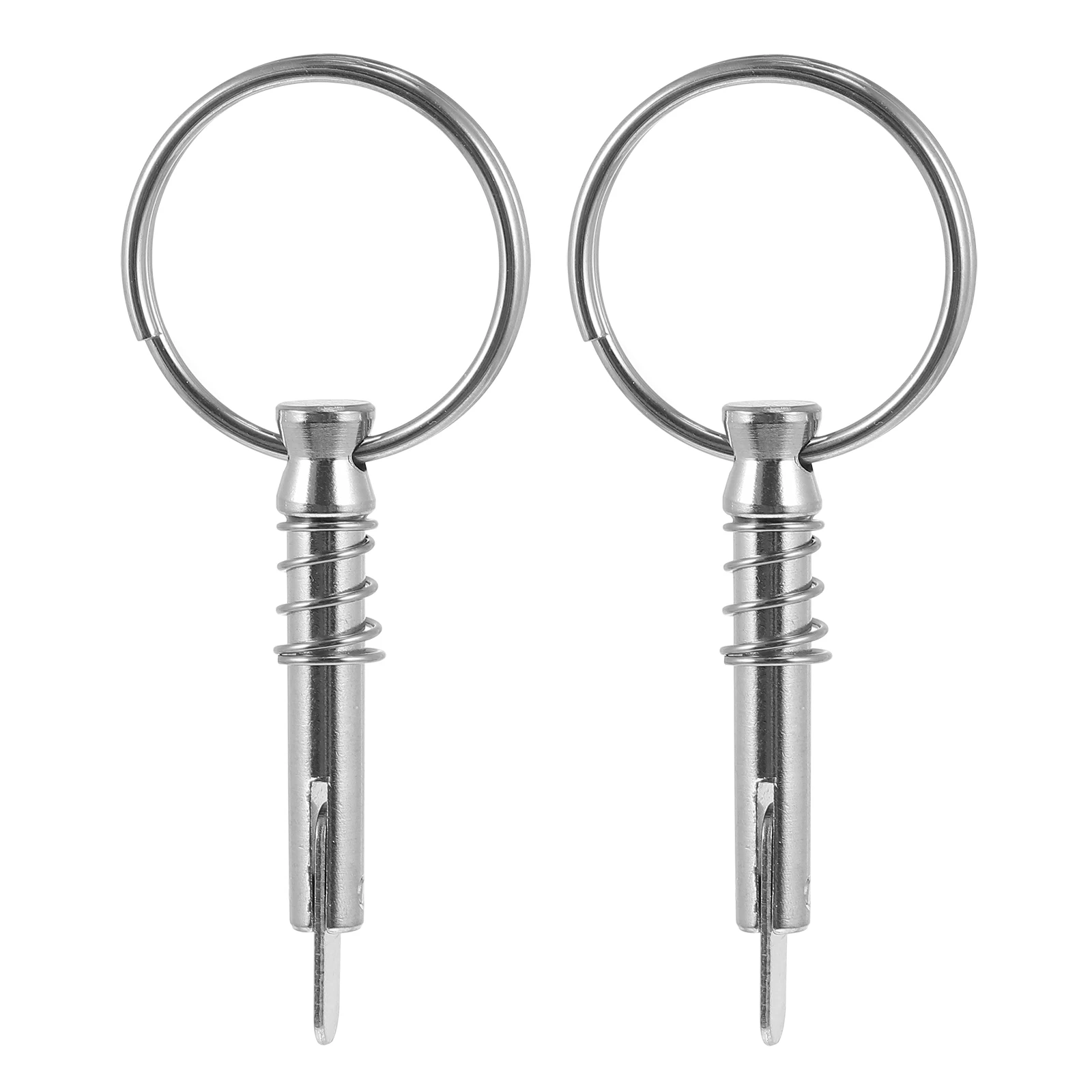 

2 pcs Safety Stainless Steel Connection Coupler Aluminum Alloy Marine Boat Pin Bimini Tops Locking Ship Outfitting Folded Quick