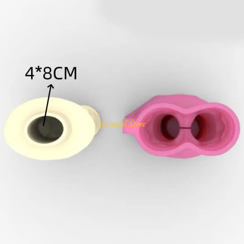 

M4YF Easy to Use Silicone Concrete Mould Silicone Plant Pots Mould Silicone Texture for Making Plant Pots and Decorations