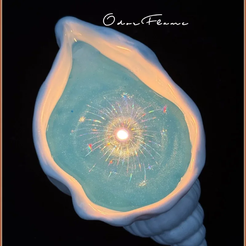 Velas perfumadas de concha, criatividade com fragrância de concha
