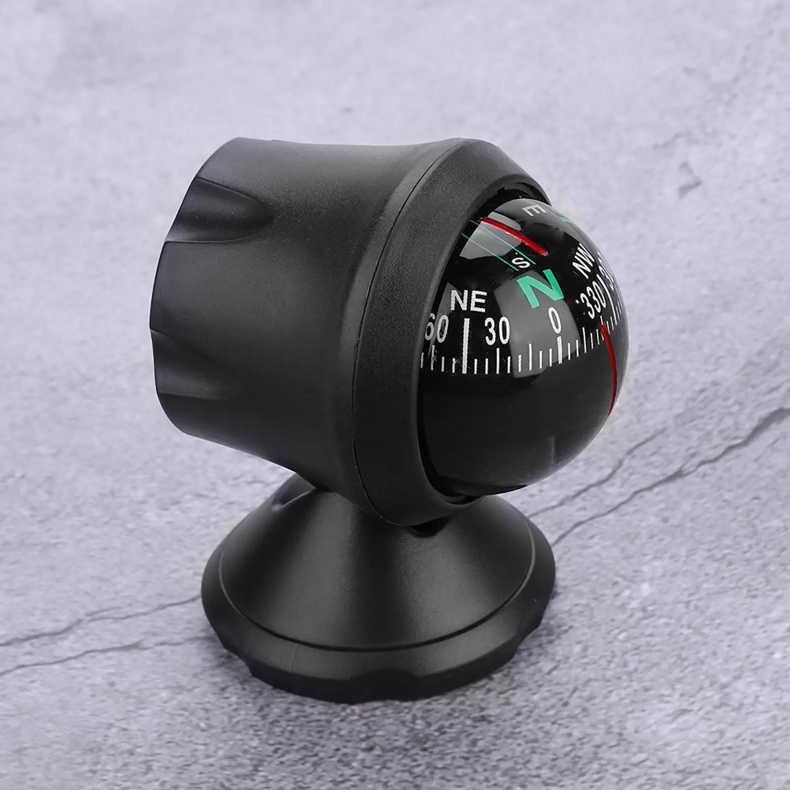 Portable Mini Electronic Boat Compass Vehicle Navigation Sea Marine Night Ship Pivoting