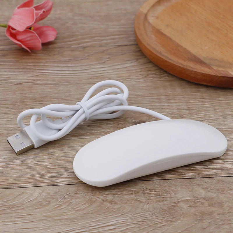 6W 9.7CM Mini Lampada UV Essiccatore per unghie Lampade a LED Cavo di ricarica USB Gel Polish Macchina per polimerizzare Manicure Led Micro Lampada UV Strumento per unghie