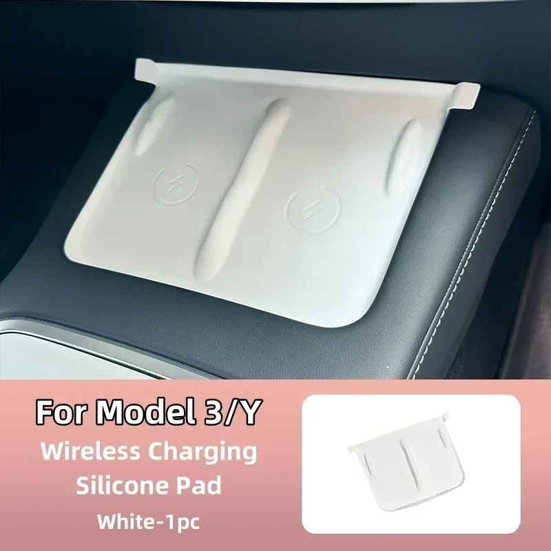 

For Tesla Model 3 Model Y Center Console Storage Box Steering Wheel Screen Protector Dashboard Cover Armrest Cover Kick Mat