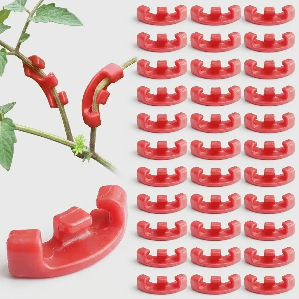 10-100pcs 90 Degree Plant Bender for Low Stress Training LST Garden Tool Kit Adjustable Plastic Clip Branch Stem Trainer Indoor