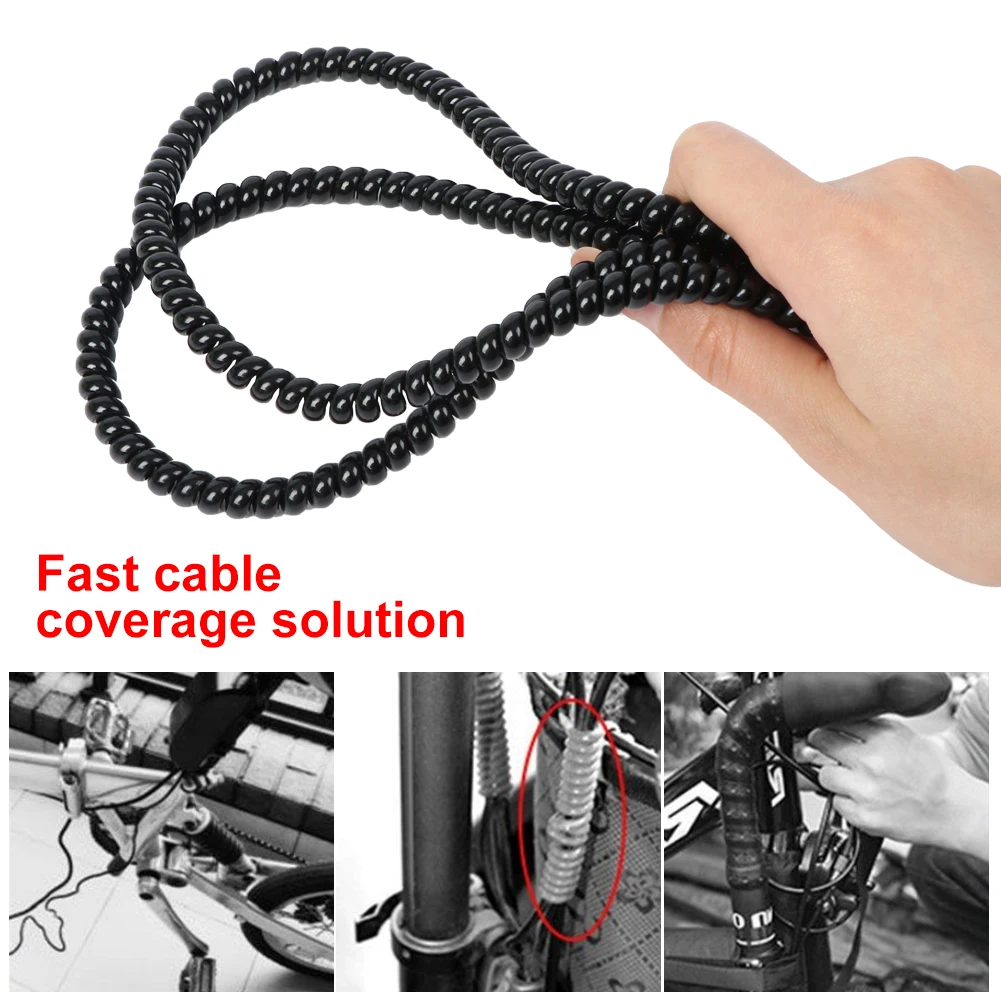 1/2Pcs TPU Winding Protection Line Cable Spiral Wire Winder Organizer for Ninebot Dualtron Kugoo Zero 8 10 Xiaomi M365 Scootors