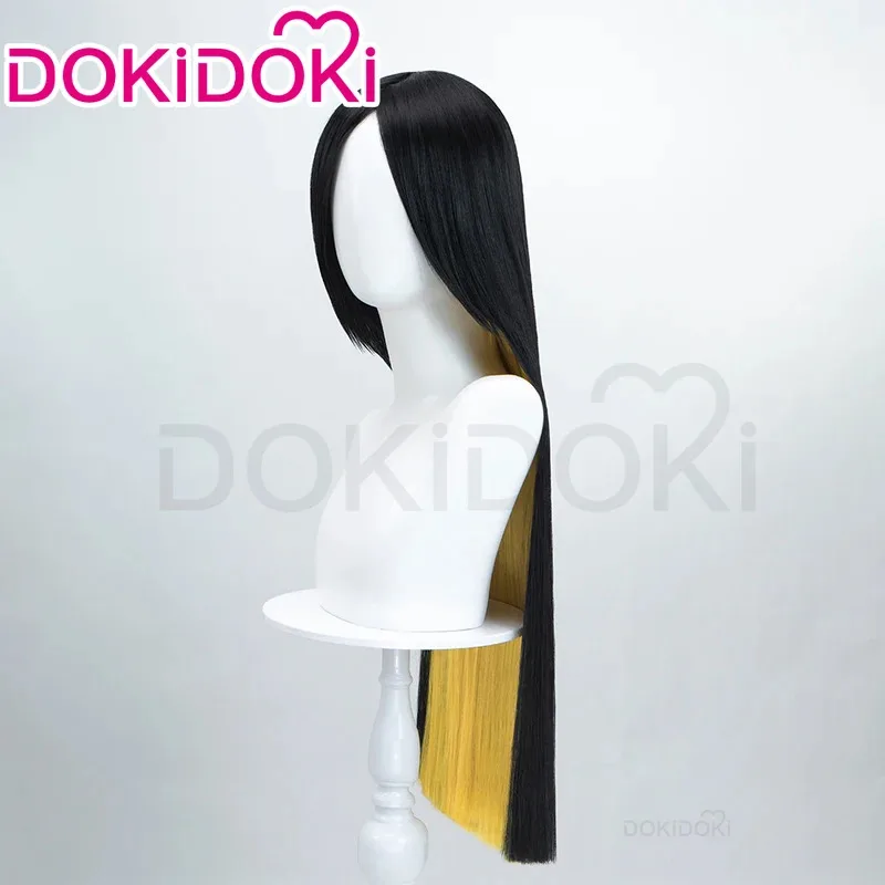 LQIN STOCK Sir Pentious 가발 애니메이션 코스프레 가발 DokiDoki 남성 80cm 긴 머리 고내열성 Sir Pentious 코스프레 무료 가발 모자