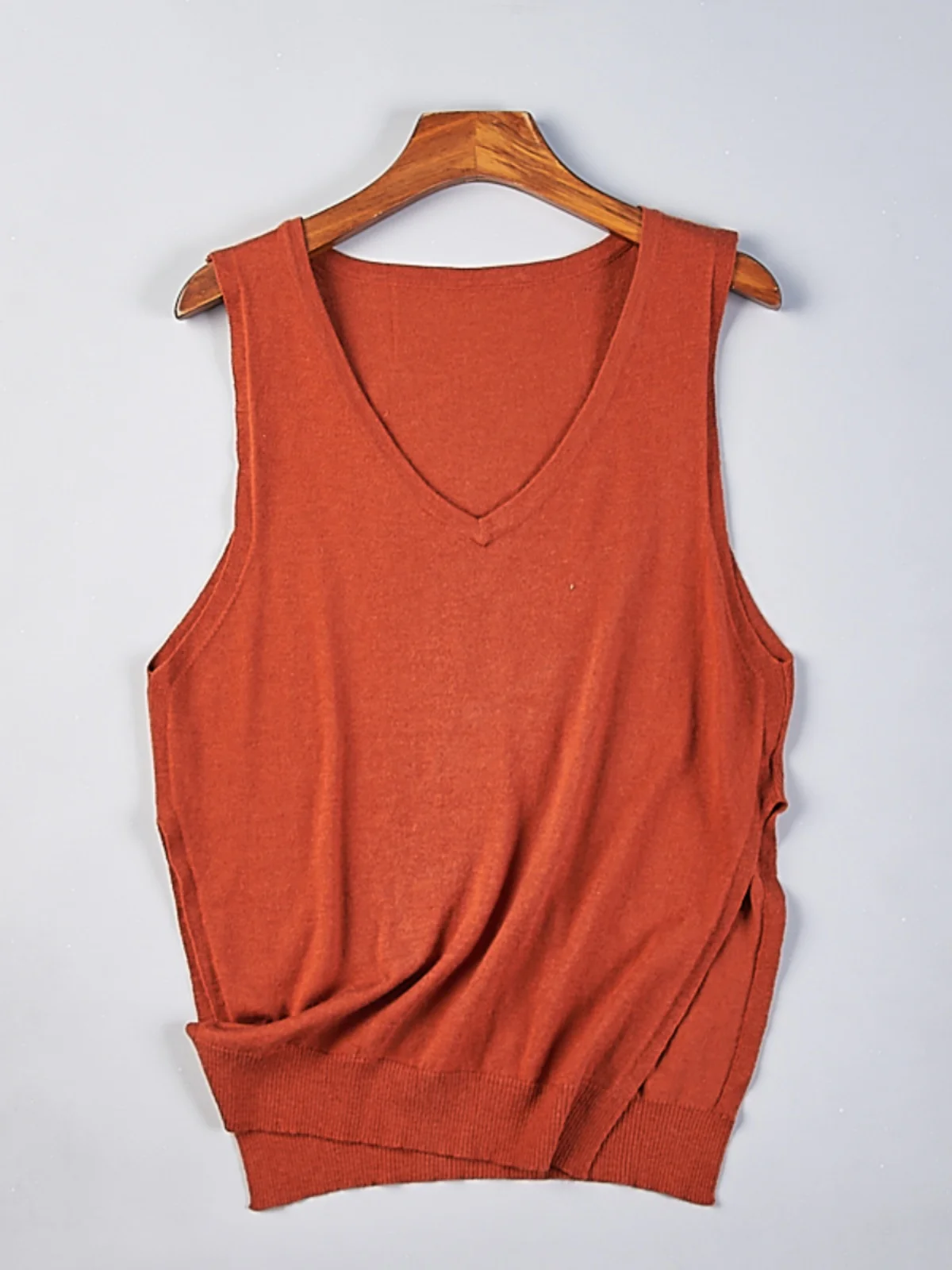 المرأة الصوفية محبوك سترة Svel V-Ne ربيع الخريف الدفء ملابس خارجية ملابس داخلية عادية مستقيم قطع العادية ثي #1