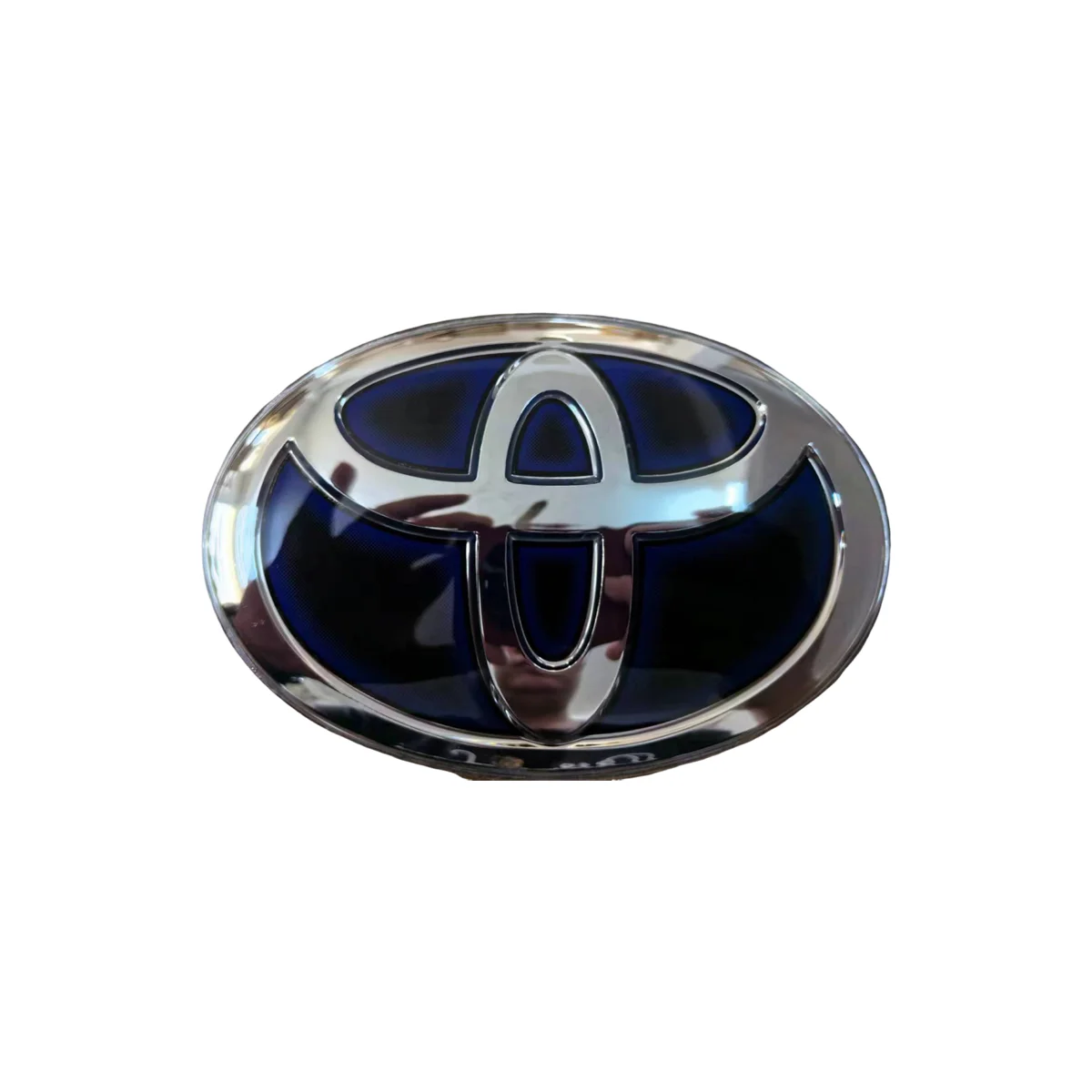 for Toyota hybrid car series 3D crystal car logo modified car logo badges front and rear Prado Highlander Camry Corolla
