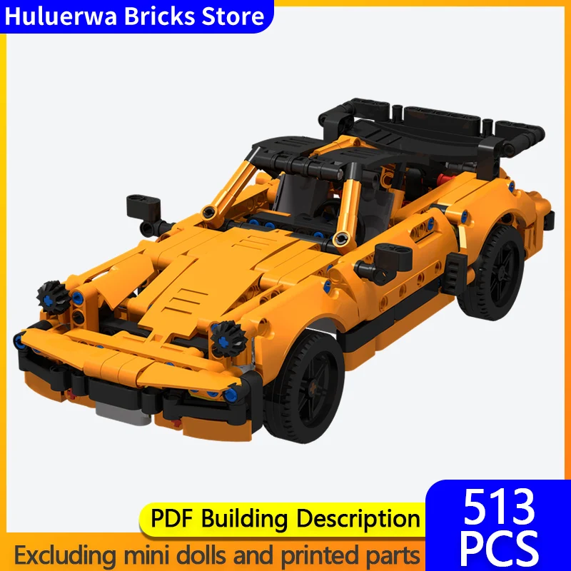 

Модель скоростного гоночного автомобиля MOC, строительные кирпичи, модель C, верхний уровень, спортивный автомобиль, модульная технология, детские праздничные подарки, сборные игрушки