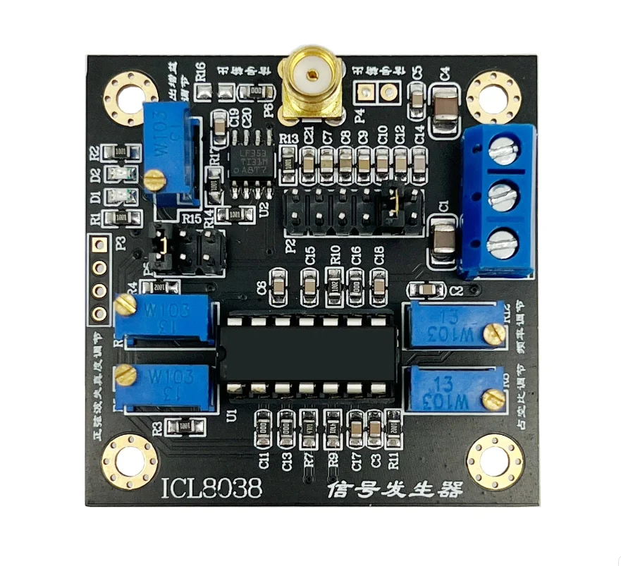 ICL8038 Low Frequency Signal Generator Module, Sine Wave Triangle Wave Square Wave