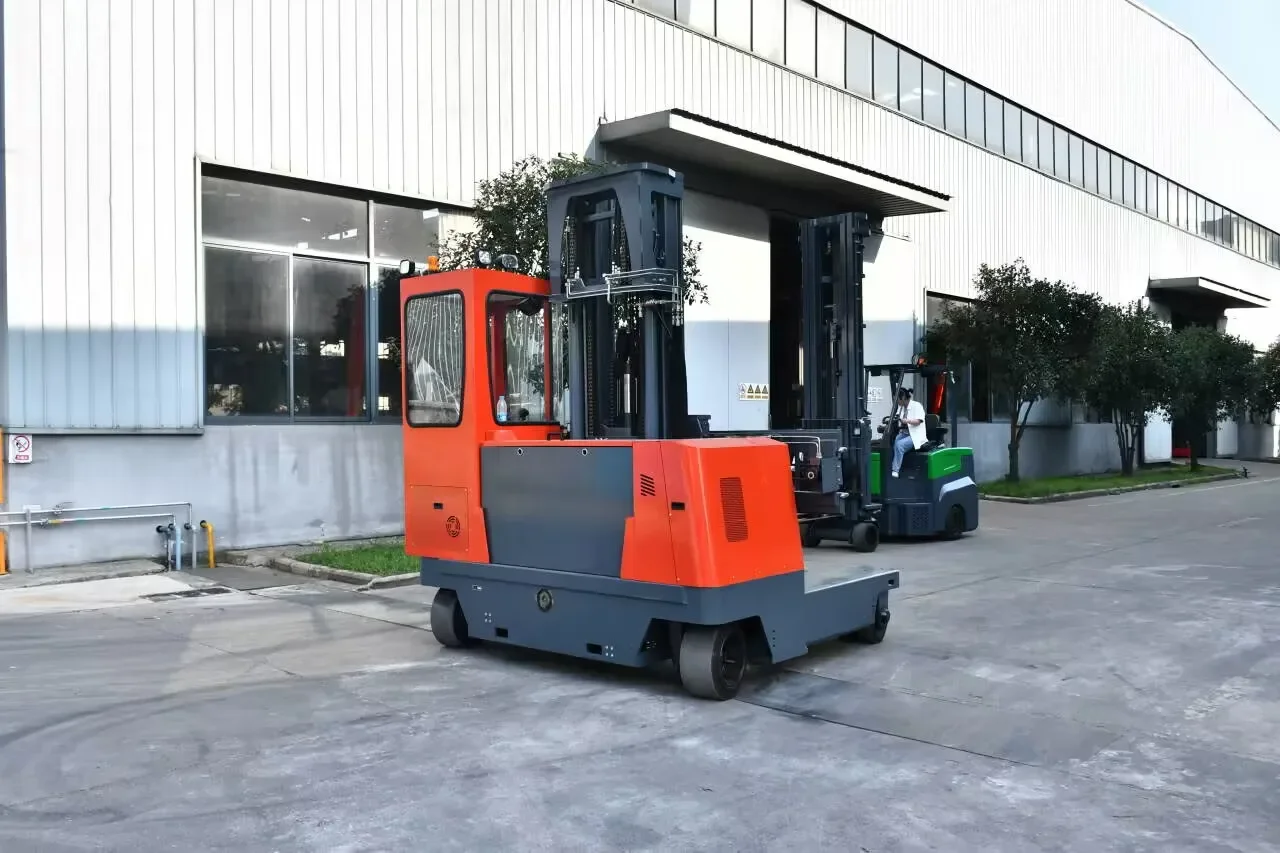 Carretilla elevadora HELI, carretilla elevadora de todas las direcciones, 3 toneladas, 4 toneladas, 5 toneladas, carretilla elevadora eléctrica de pasillo estrecho, apilador de camión de alcance de 12M para almacén