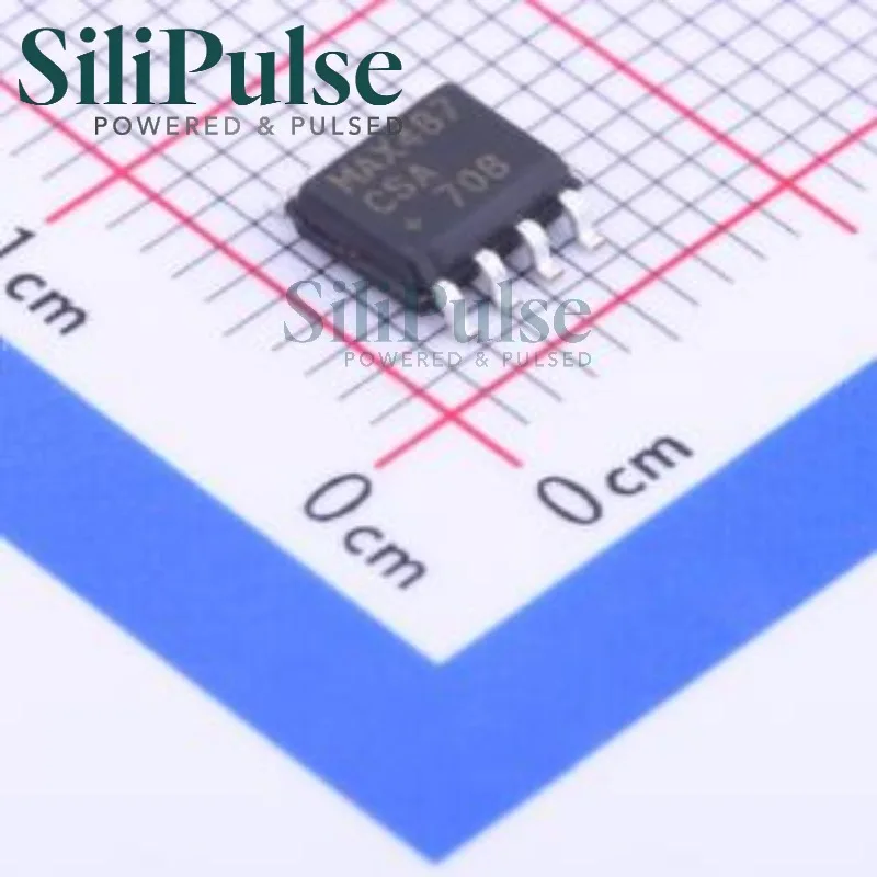 (5/10pcs) MAX487CSA+T SOP-8 100% Original In Stock RS-422/RS-485 IC Low-Power, Slew-Rate-Limited RS-485/RS-4