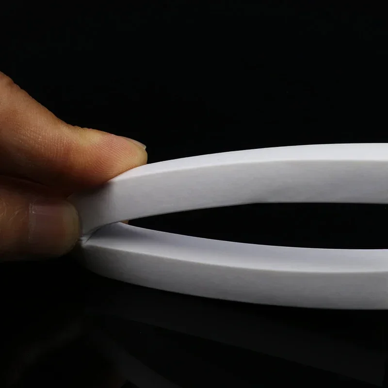 1~30m Silicone Foaming Sealing Strip White Square Trim Seal Silicon Rubber Doors Windows Gasket Silicone Sponge Strips