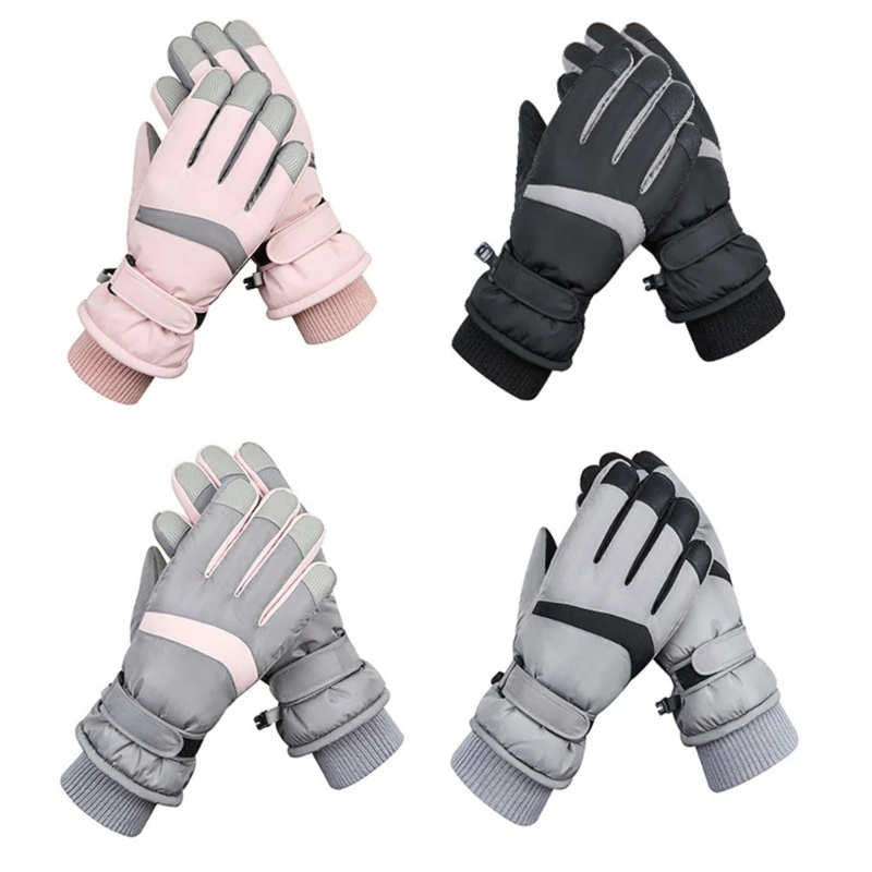 Winter Ski Gloves for Men Women, Touching Screen Snow Ski Gloves Waterproof Winter Warm Gloves Snowboard Winter Gloves Dropship