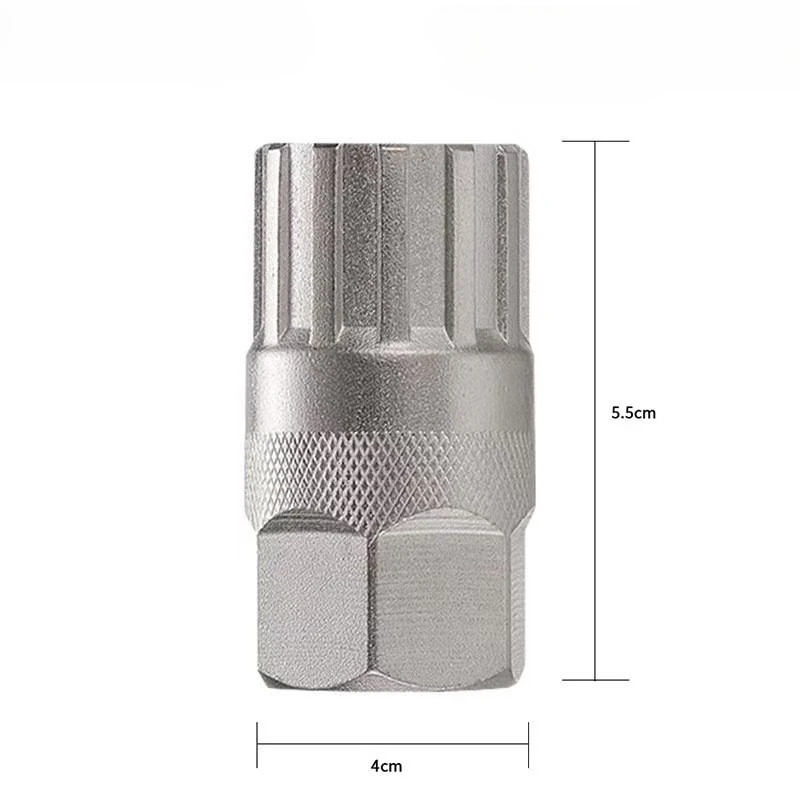 Bicycle Freewheel Sprocket Remover 12 Teeth Road MTB Mountain Bike Rear Hub Cog Flywheel Overhaul Extractor Repair Socket Tools