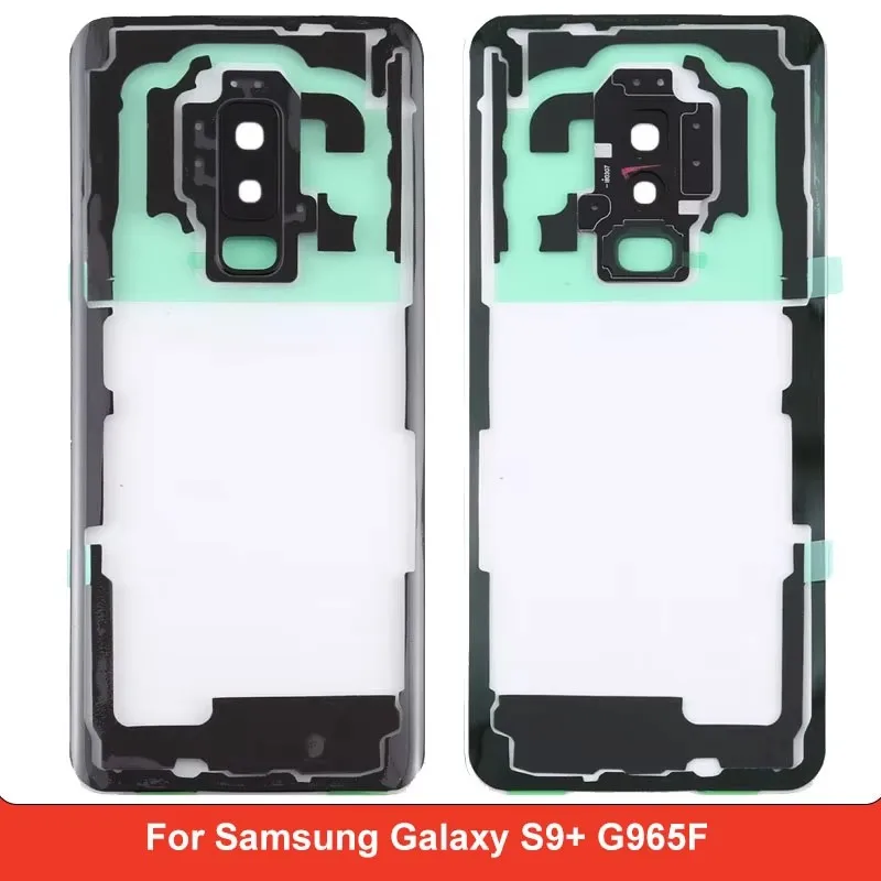 Transparent Battery Back Cover For Samsung Galaxy S9+ G965F Back Cover For Samsung S9 Pus Repair Replacement Part