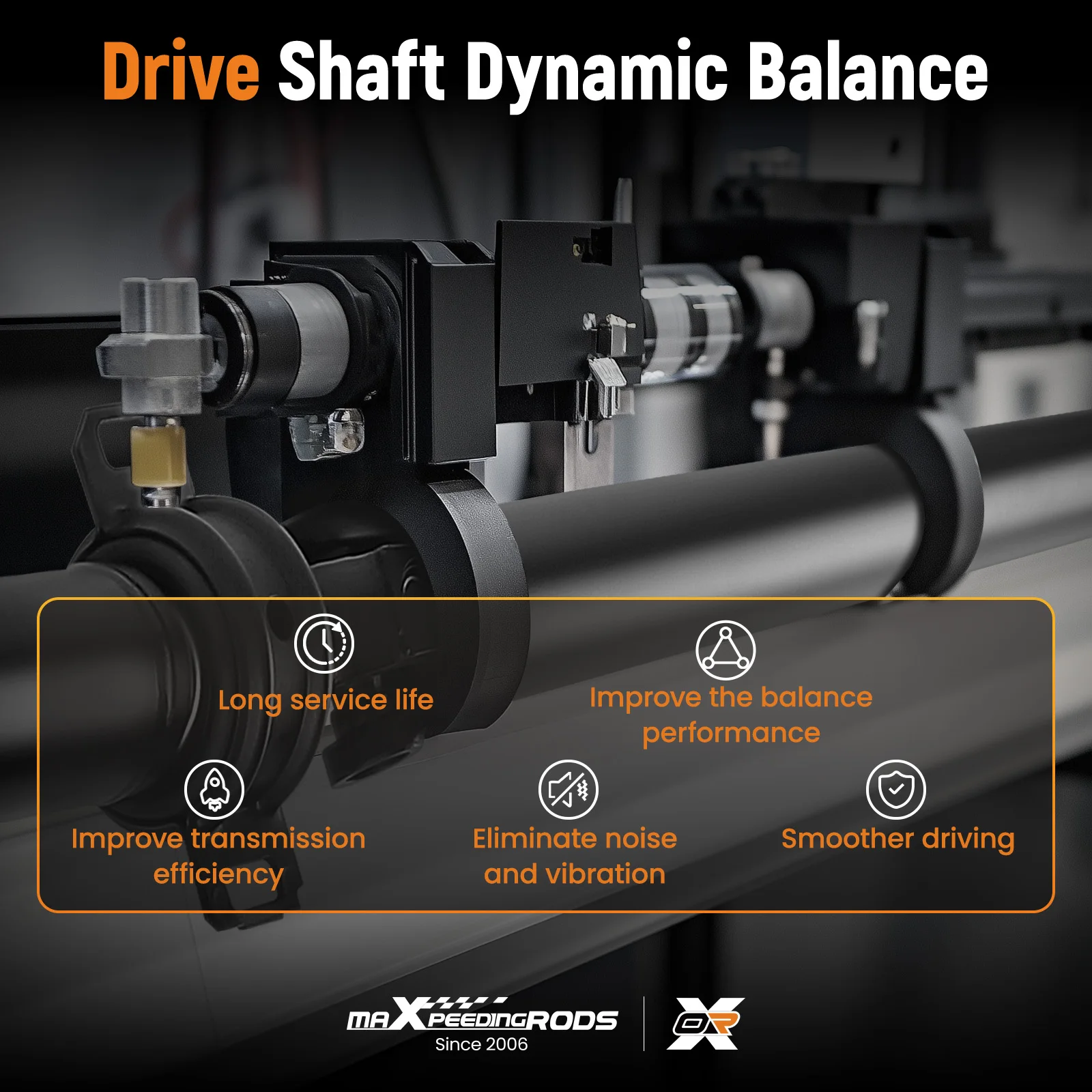 

Rear Driveshaft Propshaft Assembly for Dodge Challenger 2015-2019 RWD Auto Trans