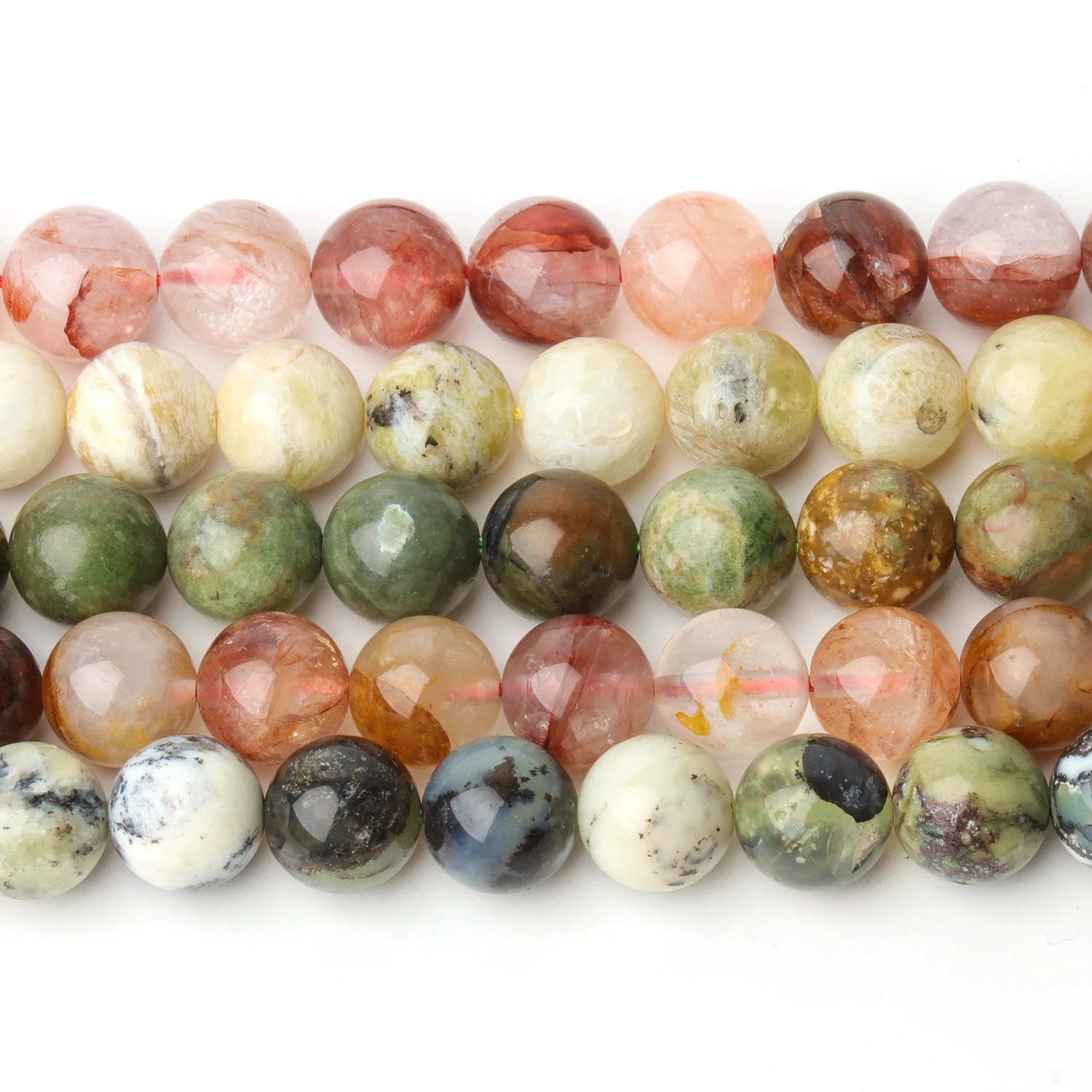 AAA Wholesale Natrual Gem Stone  Round Loose Spacer Beads for Jewelry Making DIY Bracelets Necklace Accessories 4/6/8/10mm 15''