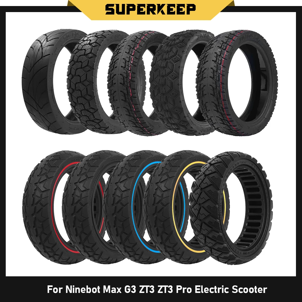 

70/60-7.5 Various Replace Tire 11 Inch for Ninebot Max G3 ZT3 ZT3 Pro Vacuum Tire Self Healing Tires Solid Tyre Scooter Parts