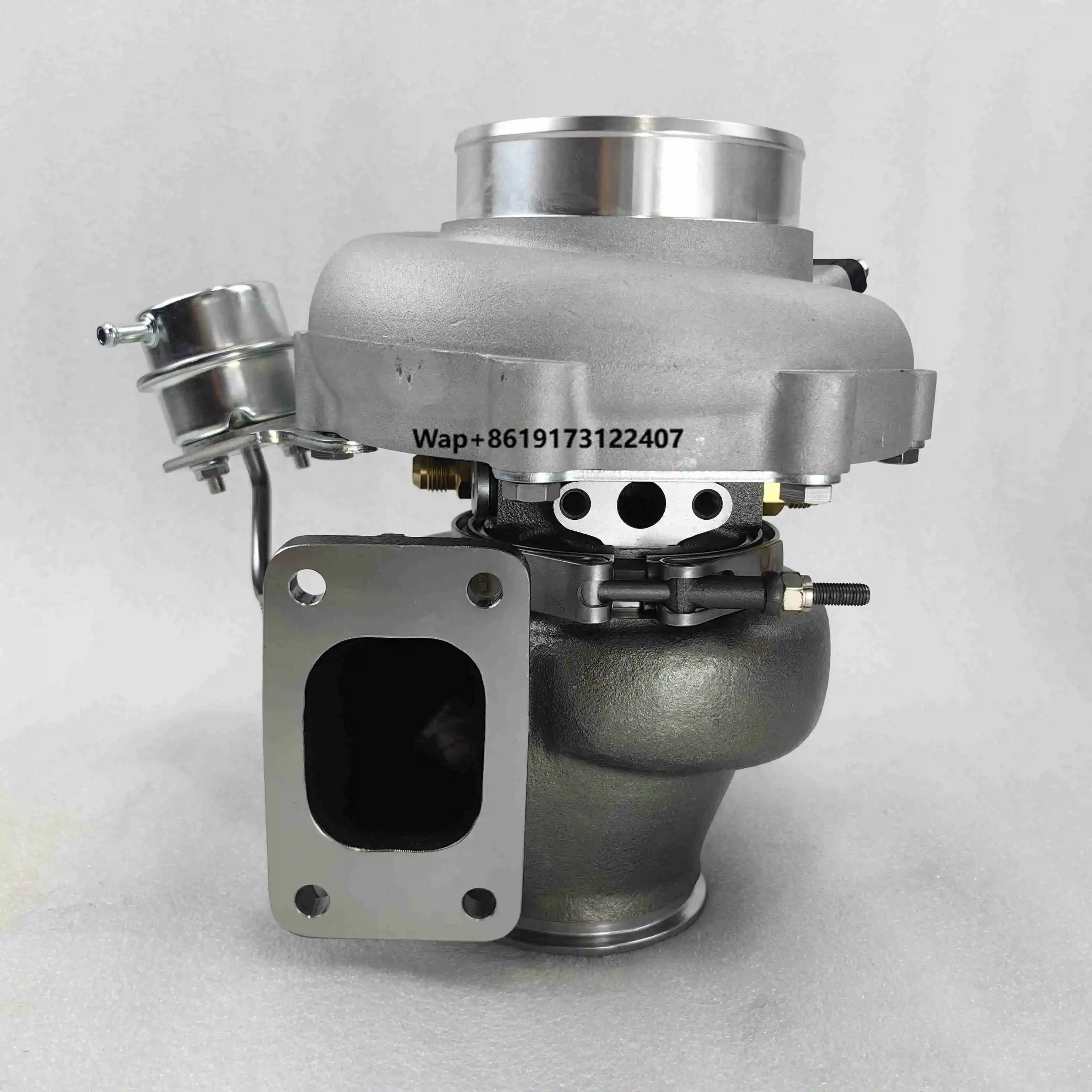 G35 Standard Rotation T3 0.83A/R V-Band G35-900 Ball Bearing Turbocharger Assembly Kit  with Wastegated Turbine Housing