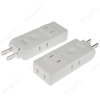 4 in 1 US Electrical Socket Canada Japan American Rotation Plug Adapter Extension Power Converter Travel Adaptor AC Outlets