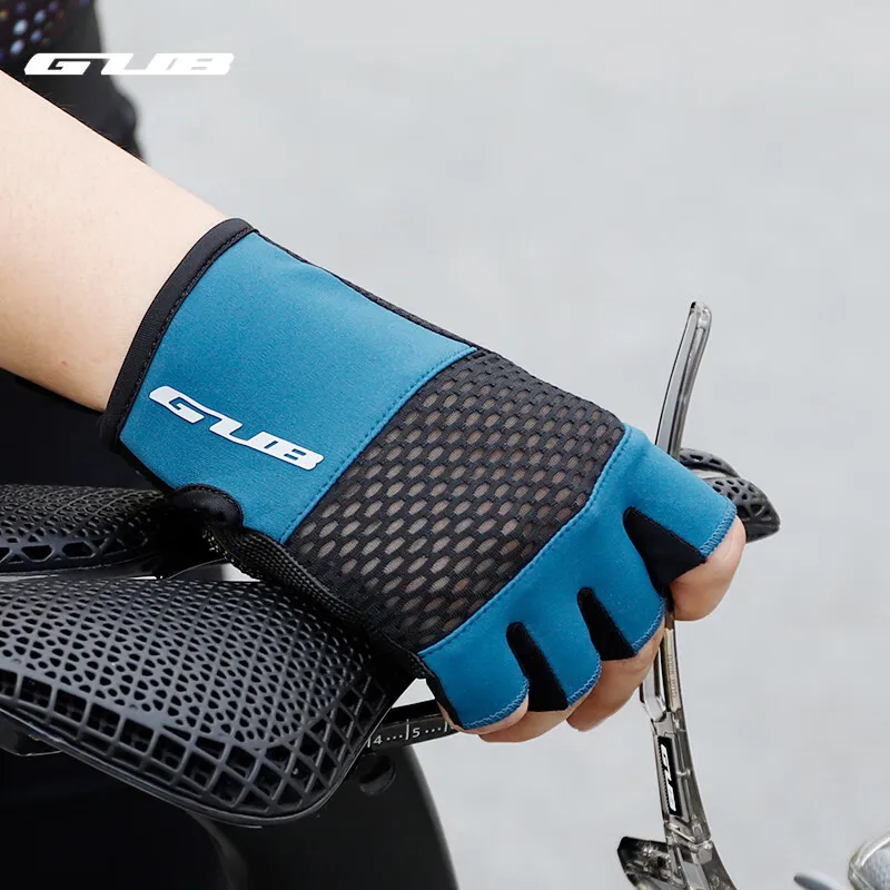 GUB New Cycling Gloves Half Finger Men Women Summer Shock-Absorbing Anti-Slip MTB Road Bike Accessories