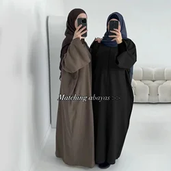 Eid offen abaya dubai luxus einfache muslimische kimono saudi abayas für frauen türkische islamische kleidung kaftan kaftan femme musulman