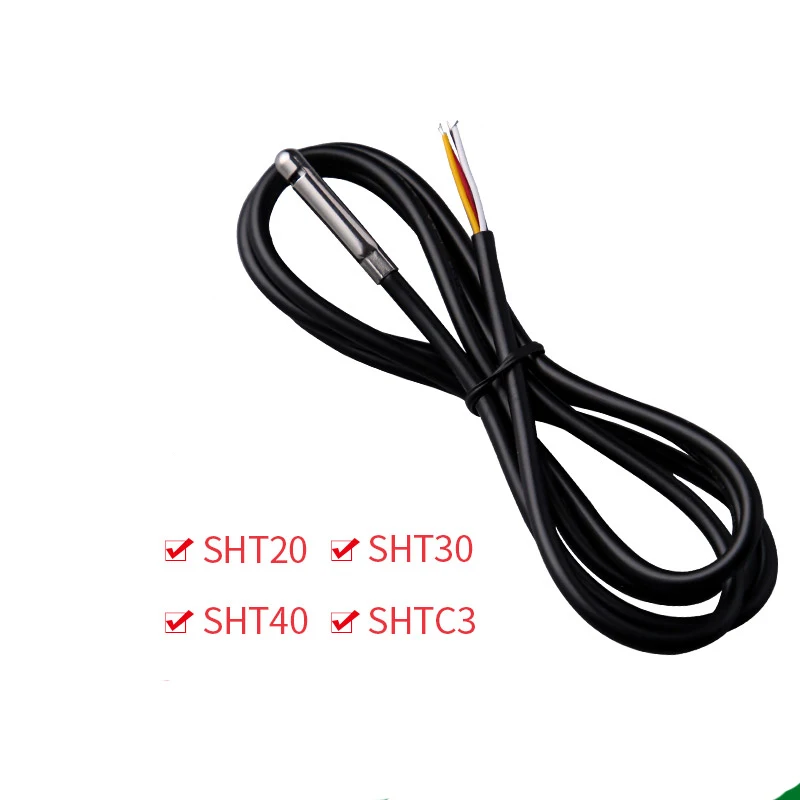 SHT30 SHT20 waterproof  IIC temperature and humidity sensor digital output SHTC3 SHT40 temperature and humidity Sensor