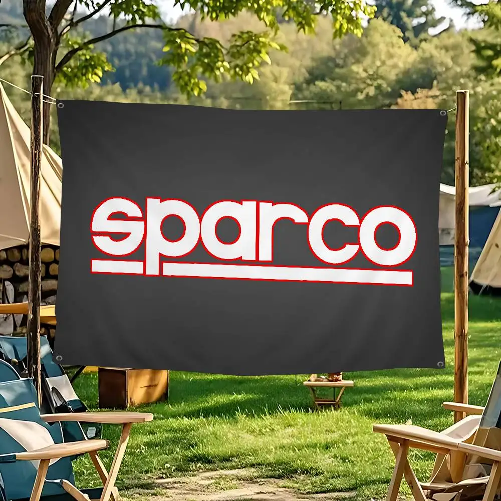 S-Sparcos Logo.png Bandera de dibujos animados, arte de ciencia ficción, decoración para el hogar, decoración para la habitación, decoración para colgar en la pared, pancarta decorativa para el hogar