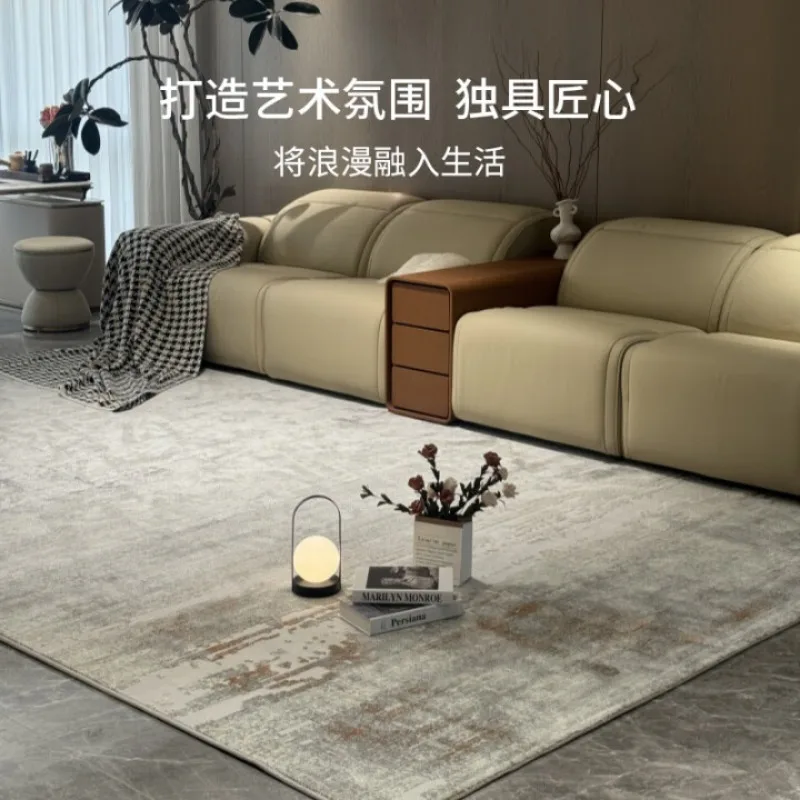 Tapis salon lumière luxe