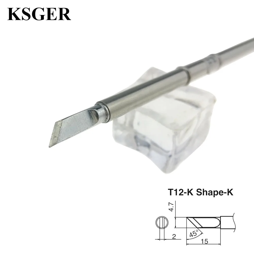 KSGER T12-KF K KR KL KU سبيكة لحام إلكترونية نصائح سلسلة أدوات لحام 24 فولت 70 واط FX-951 محطة لحام 50-500 ℃