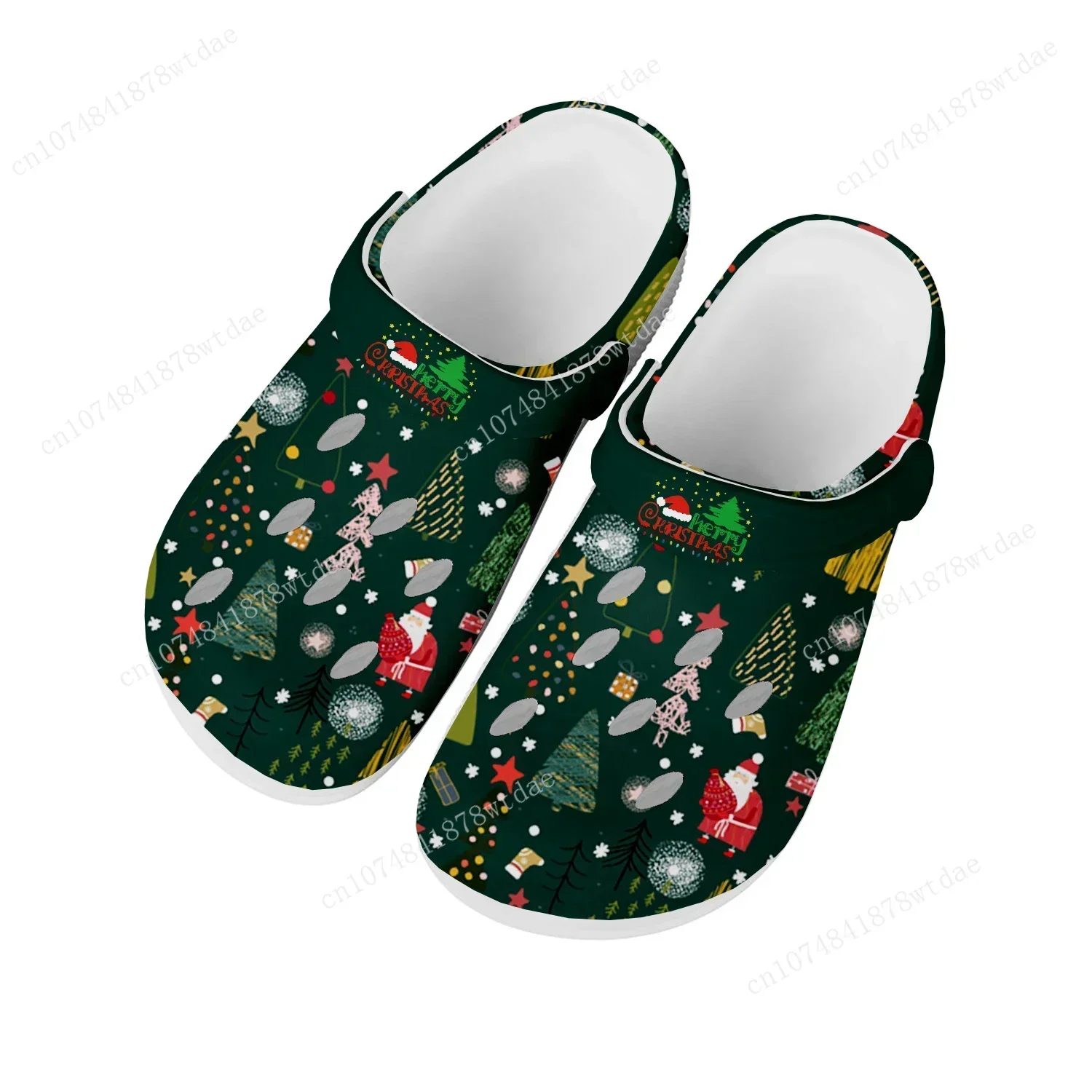 Personalize sapatos de água para homens e mulheres, chinelos de praia do jardim dos desenhos animados, tamancos domésticos, presente do Feliz Natal, meninos e meninas, anime, juventude