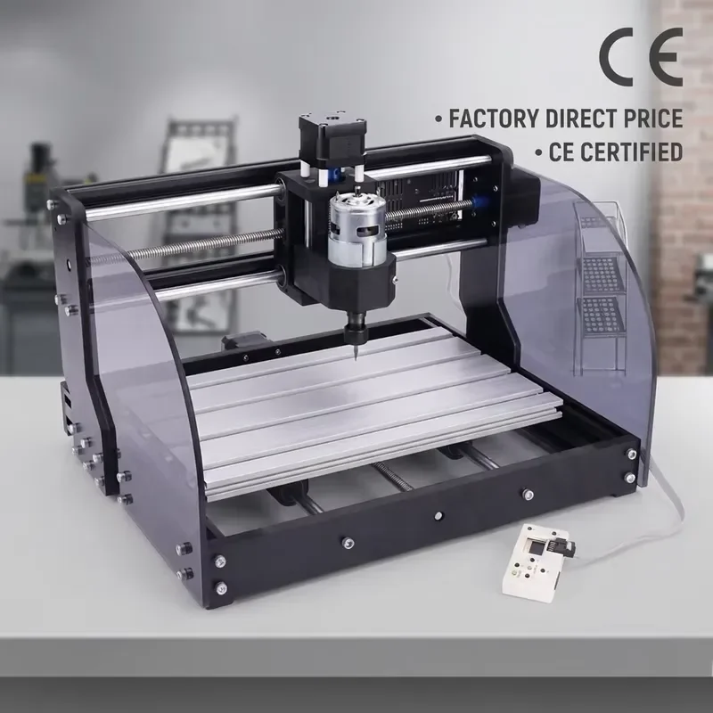 Multifunctional CNC Router 3018 Pro Max Desktop 3 Axis Diode Engraving Machine Wood Leather Plastic Paper Acrylic