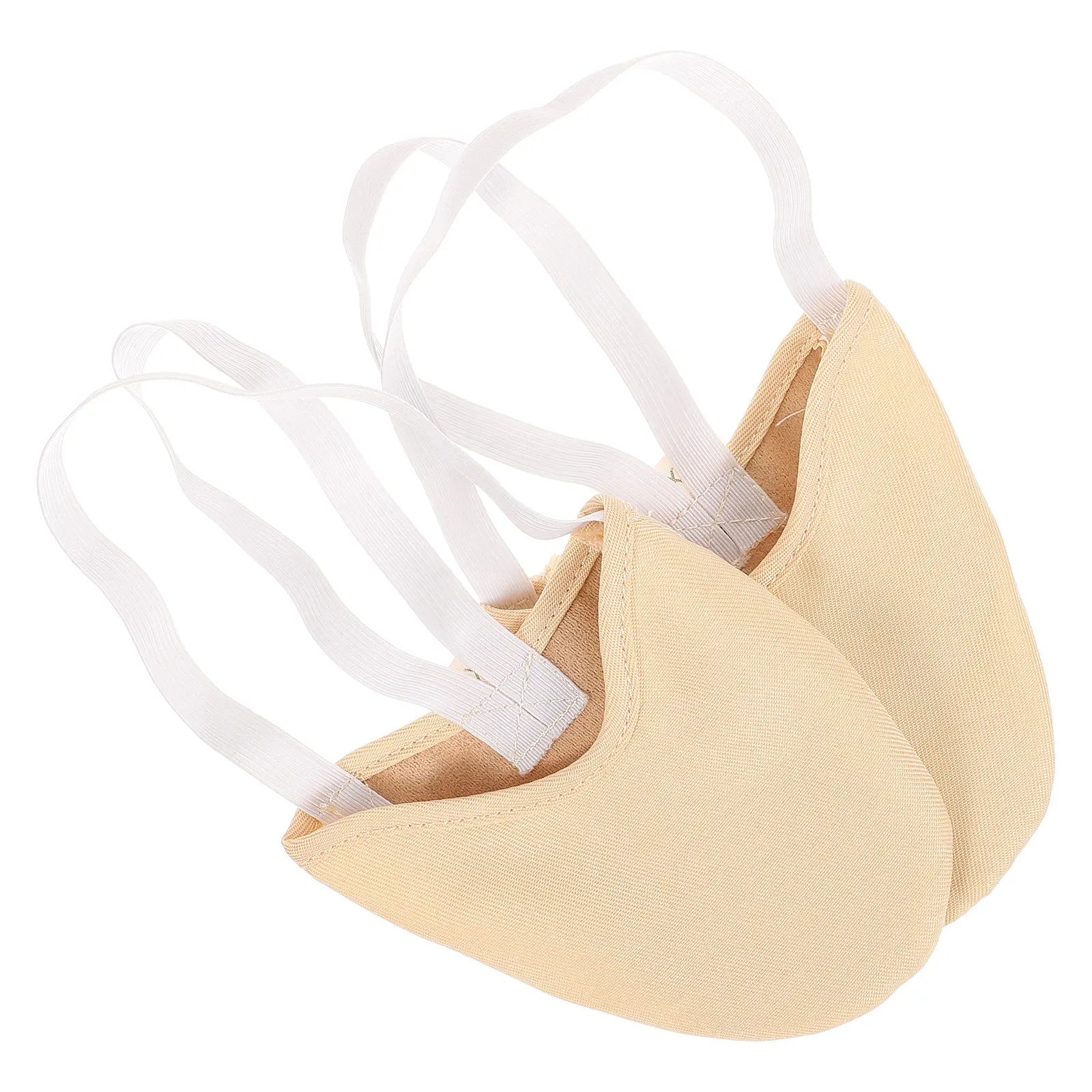 

1Pair Dance Shoes Half Sole Women Soft Ballet Slippers for Girls Training Yoga Exercise Non-Slip Design Forefoot Pads Foot