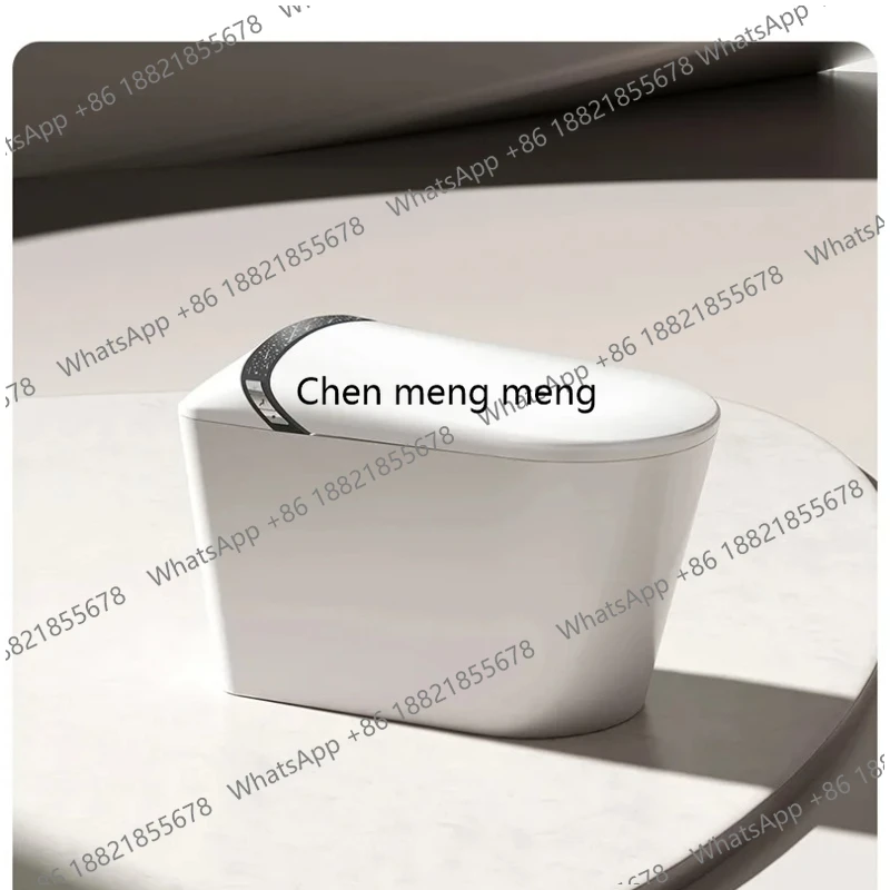Gypsy Smart Toilet Large Size Large Seat Ring Voice Control Full Automatic Induction Flip Foam Shield Siphon