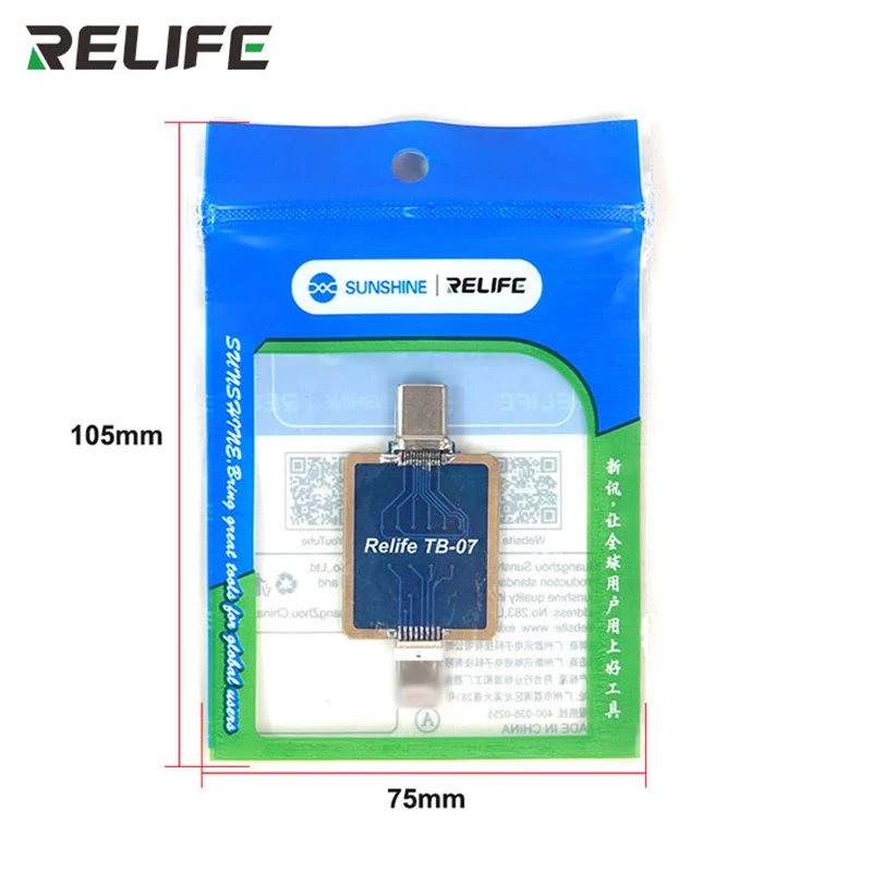Imagem -03 - Relife Tb07 Android Phone Tail Plug Testing Board Ferramenta de Reparo de Localização Rápida Não-desmontagem Falha ip Android