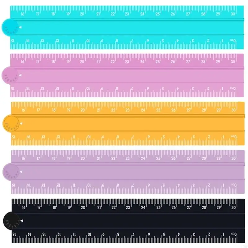 

37ME Portable Aluminum Alloy Measuring Ruler for Carpentry & Engineering Applications