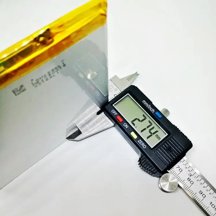 Литиевая батарея большой емкости для планшетного ПК, 3,7 В, полимерная, 5000 мАч, основная зарядка большого размера