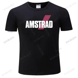 Kaus Pria Bermotif Baru Kaus Katun Lengan Pendek Leher-O Kaus Wanita Amstrad NDVH Atasan Banyak Warna Kaus uniseks Mode Atasan 10 penjualan terbaik amstrad 6128 - №