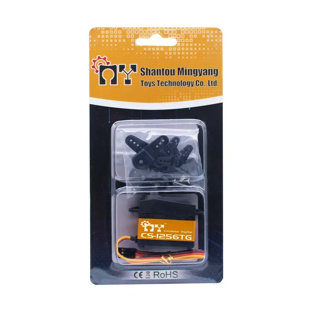 OverShoot MY Servo CS-1256TG/ 1257TG/1258TG Servo coreless standard digitale ad alta velocità per aereo RC e auto da deriva
