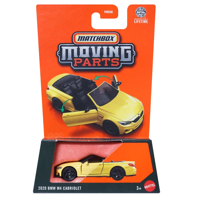 MATCHBOX 70. Rocznica Nowa Seria Model Samochodu ze Stopu Metali North Star Porsche 911 Mały Samochód Otwierane Drzwi Zabawka Kolekcjonerska FWD28