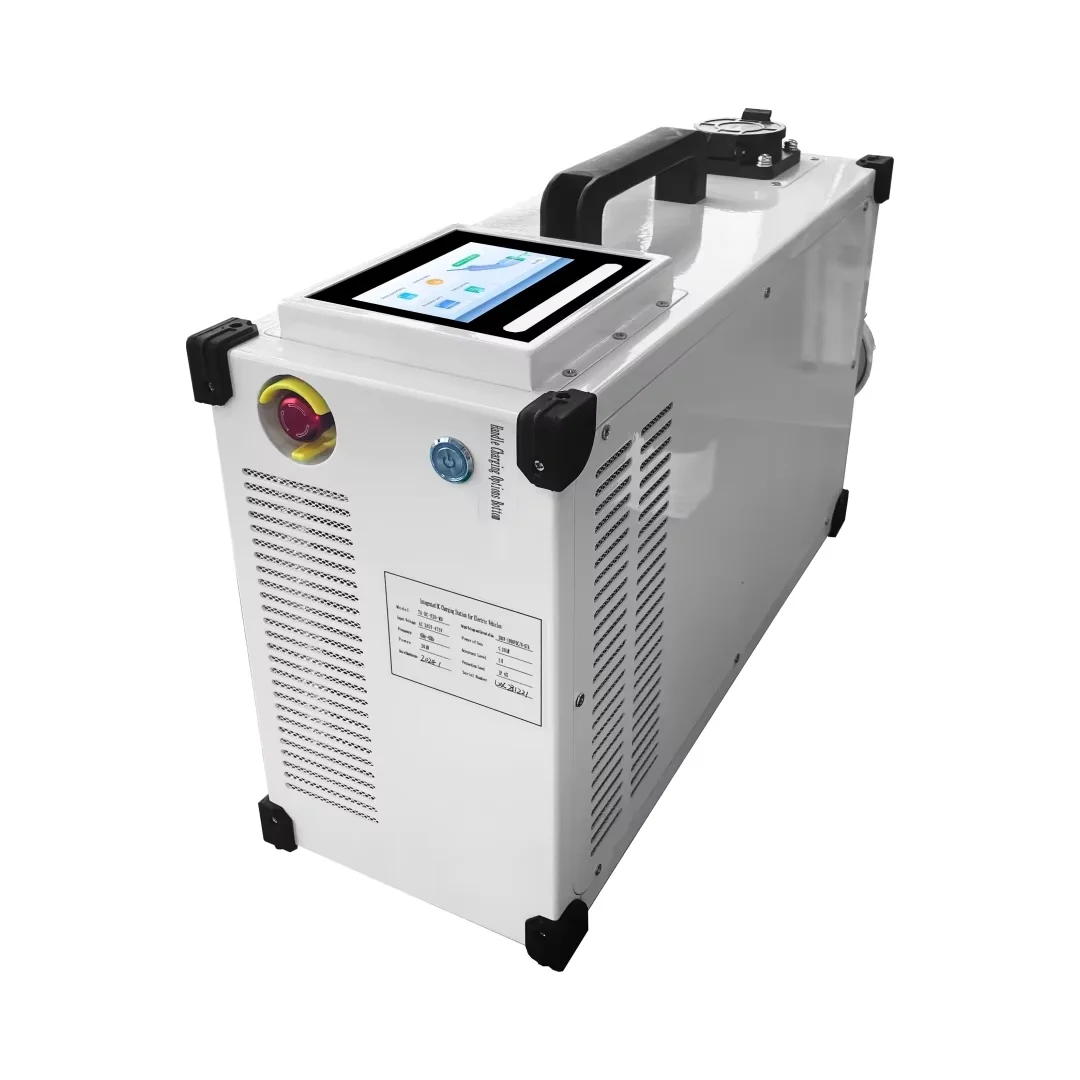 Discount Portable 7kW -40KW 50A Output Fast EV Charger GBT/CCS2/Chademo DC  380V Input Electric Cars New TA-DC-MD