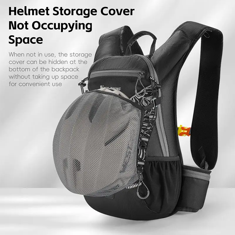

Professional Cycling Backpack 16L Unisex Design Oxford Fabric Durable Curved Shoulder Strap Suitable for Hiking and Sports Bag