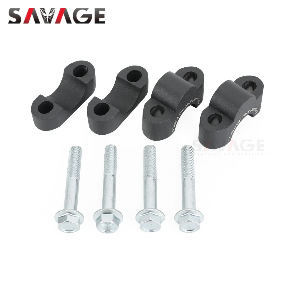 XR Motorcycle Handlebar Riser Bar Mount Handle Clamp For HONDA XR125 XR150 XR190 XR200 XR230 XR250 XR400 XR600 XR650 Accessories