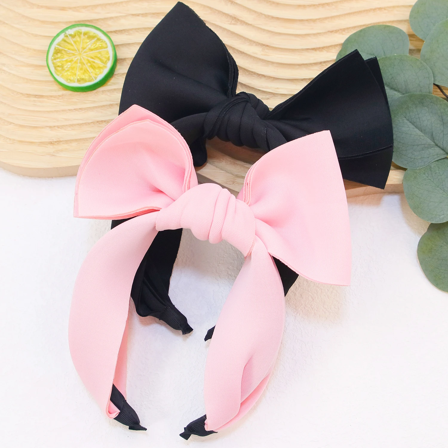 1PC Fashion Women Headbands for Women Korean Large Hair Bows Hairband Wide Headbands Hair Hoop Headwear Girls Hair Accessories