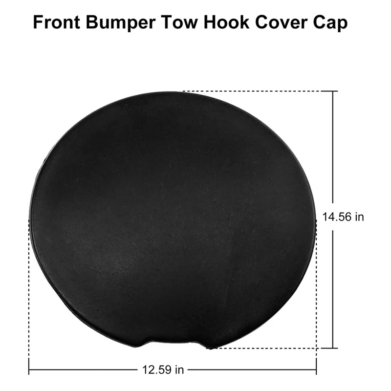 2X BB5Z-17A900-APTM Front Bumper Tow Hook Cover Cap Fit For Ford Explorer 2011-2015