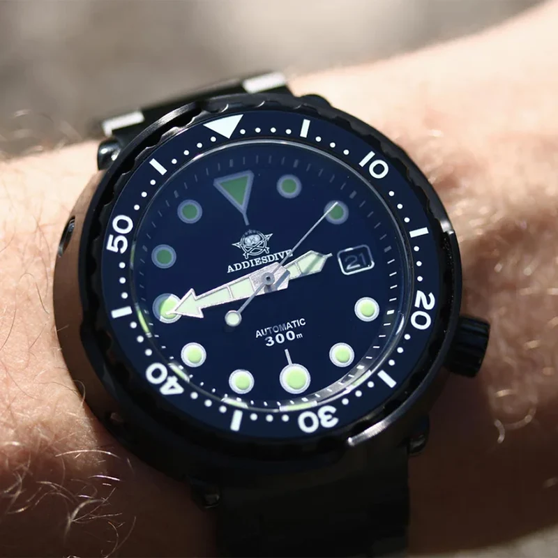 

ADDIESDIVE Men's Diver Automatic Mechanical Watches Ceramic Bezel Sapphire Glass Stainless Steel NH35 Watch For Men Reloj Hombre