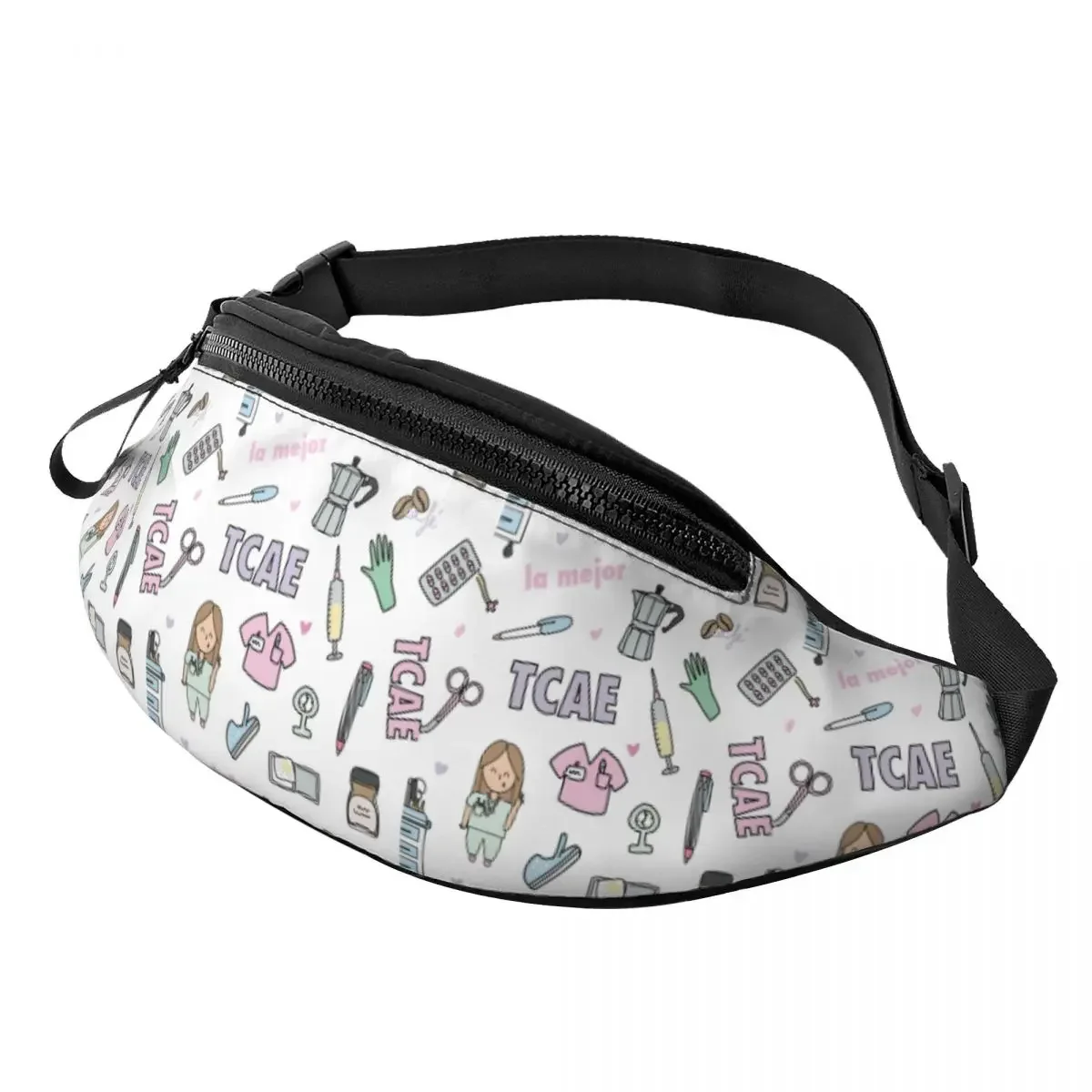 Enfermera En Apuros Doctor Nurse Medical Fanny Pack Women Men Custom