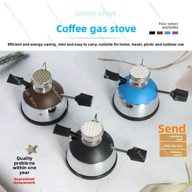 5013 Gas Stove Ceramic Head Mini Brewed Coffee Mocha Pot Siphon Pot Heating Furnace Portable Outdoor Special