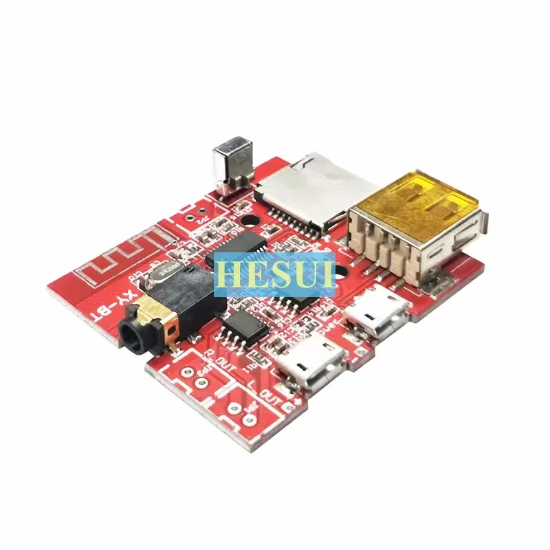 

Bluetooth MP3 audio receiving module lossless car speaker amplifier modified 4.1 circuit board