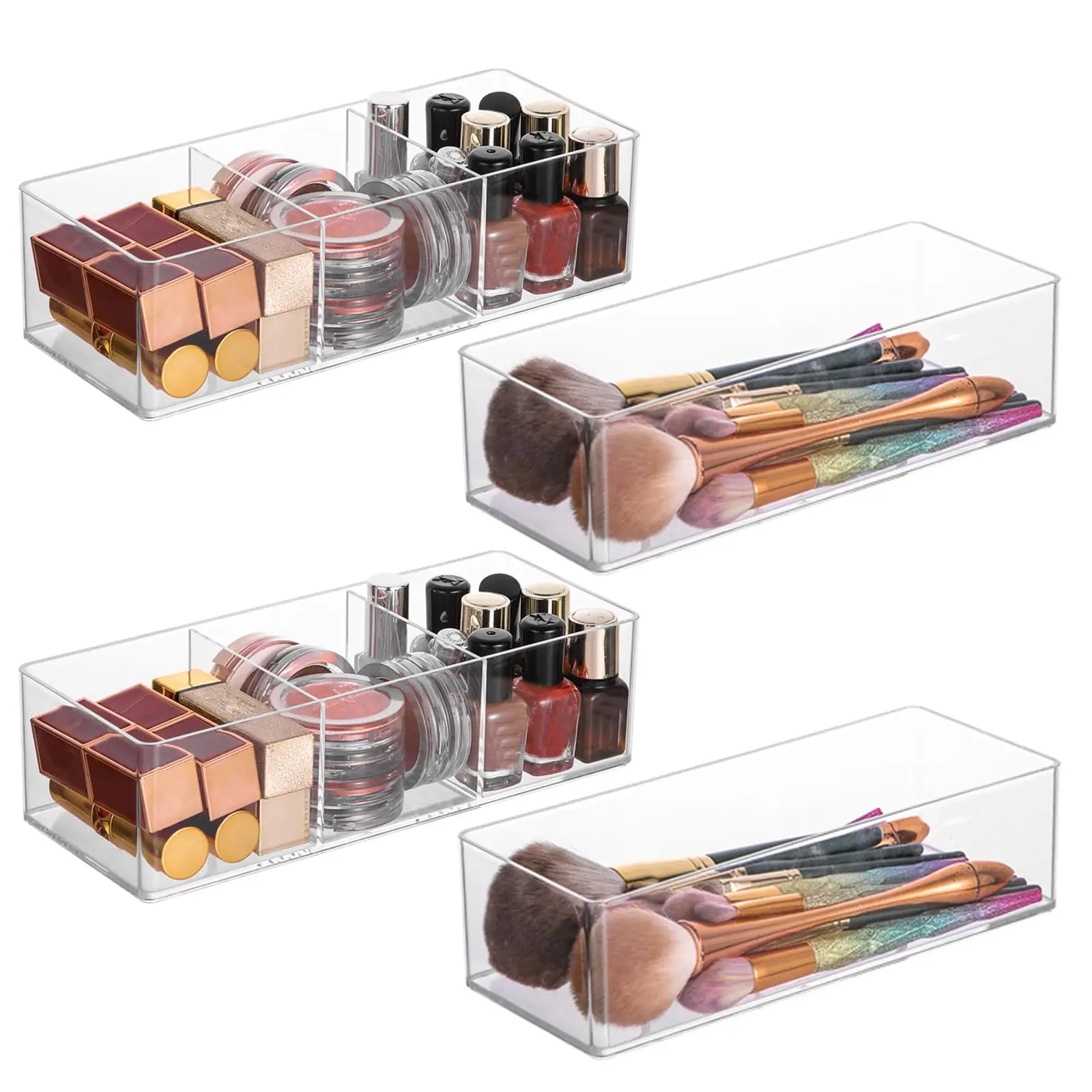 Makeup Organizer for Drawer, Makeup Organizer for Vanity, Countertop, Bathroom,…